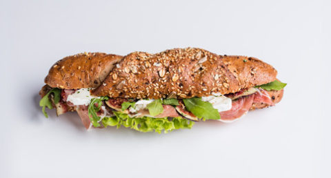 Sandwich au jambon de Parme